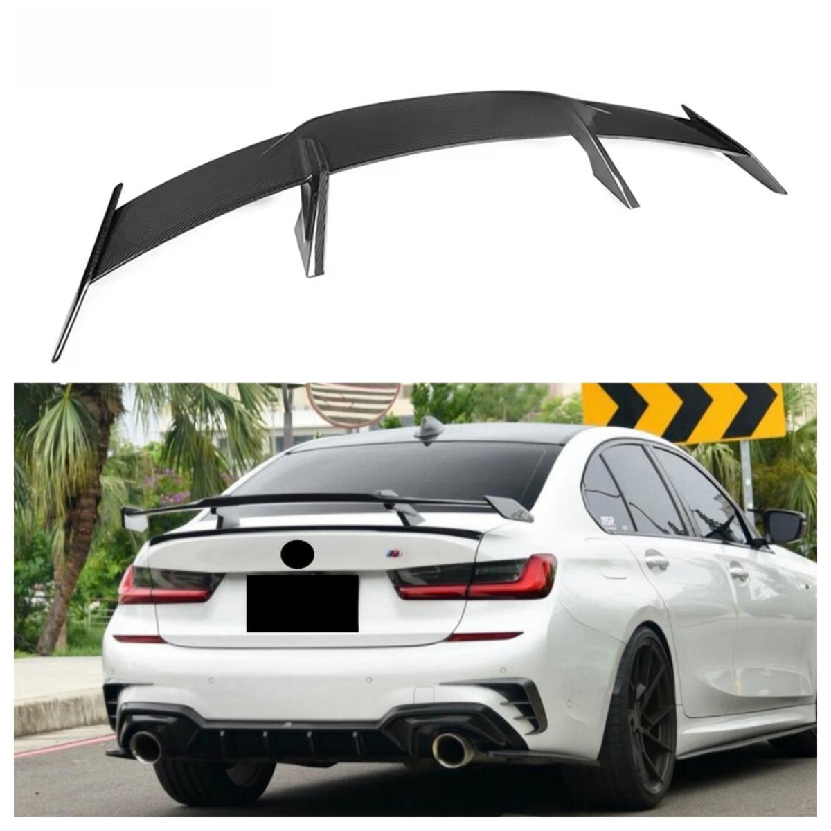 Carbon Fiber Rear Trunk Spoiler for BMW 3 Series G20 G28 2019-2025 Carbon Fiber Hight Spoiler Wing