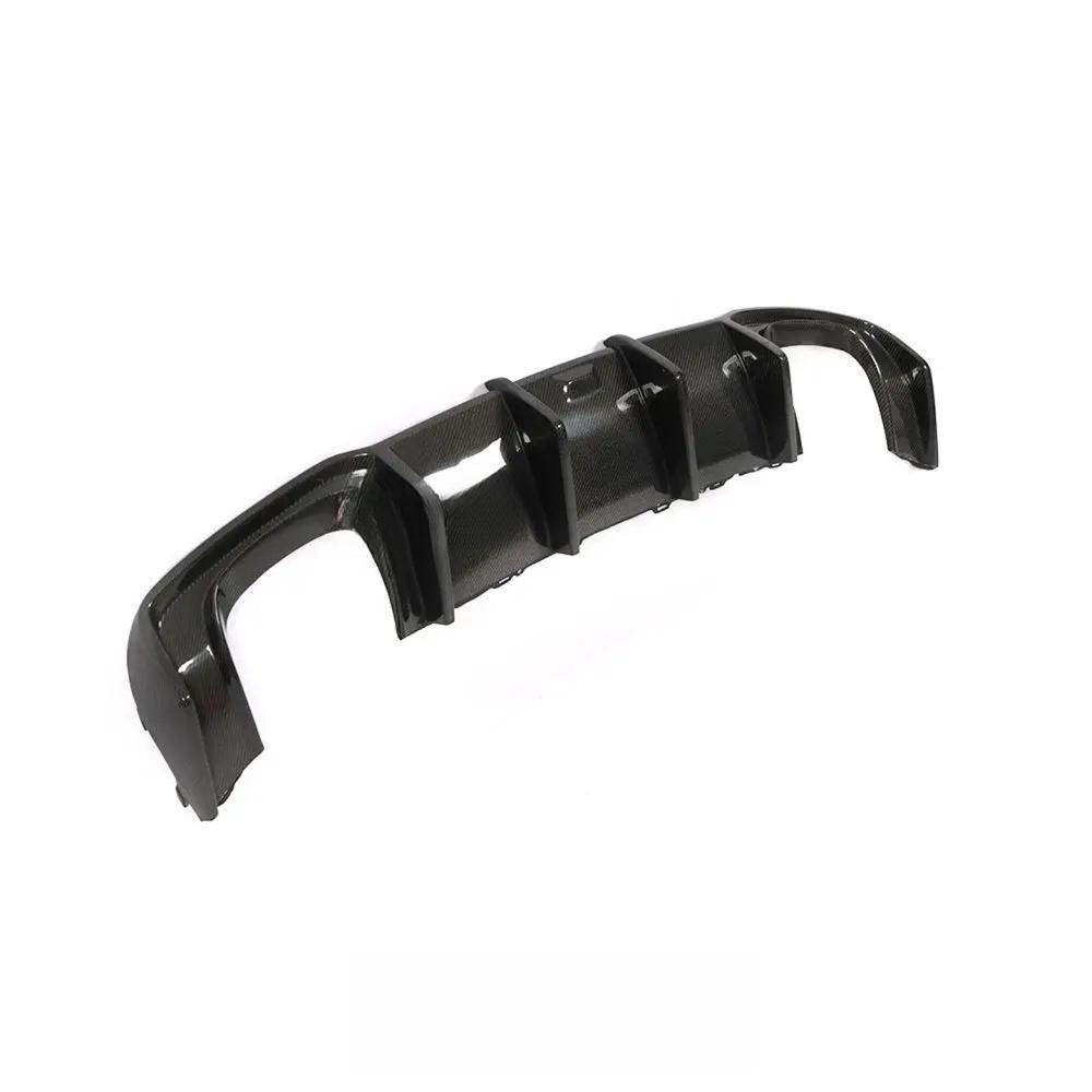High Quality Real Carbon Fiber Rear Diffuser for Audi 8V A3 Sline S3 RS3 LCI 2017-2020 Car Rear Bumper Lip Diffuser Splitter