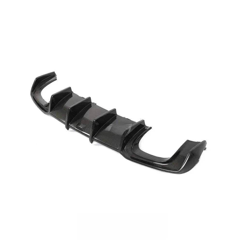 High Quality Real Carbon Fiber Rear Diffuser for Audi 8V A3 Sline S3 RS3 LCI 2017-2020 Car Rear Bumper Lip Diffuser Splitter