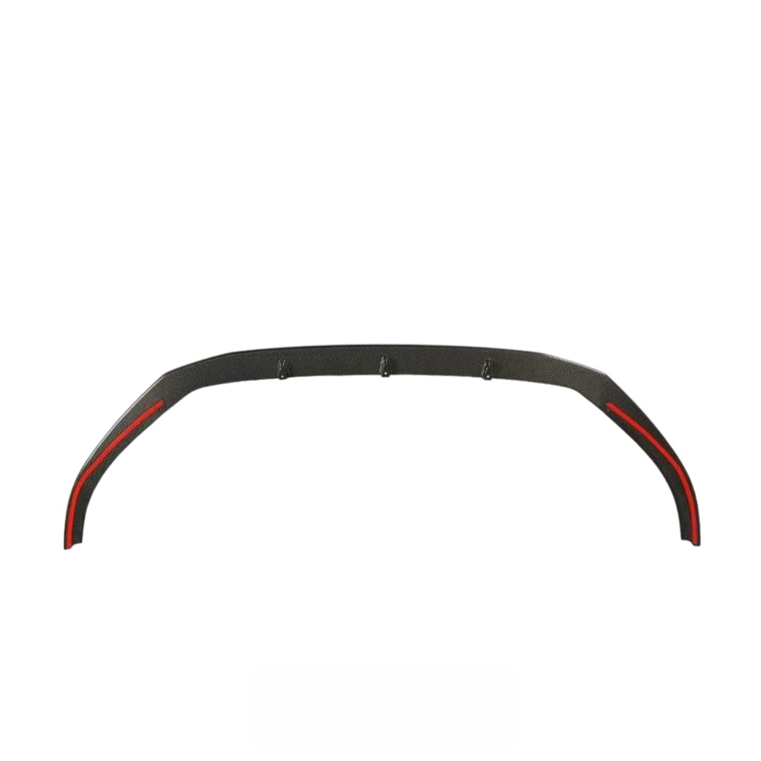 High Quality Real Carbon Fiber RS3 Front Lip for Audi RS3 8V Sedan LCI 2017-2020 Car Carbon Fiber Front Bumper Splitter Lip