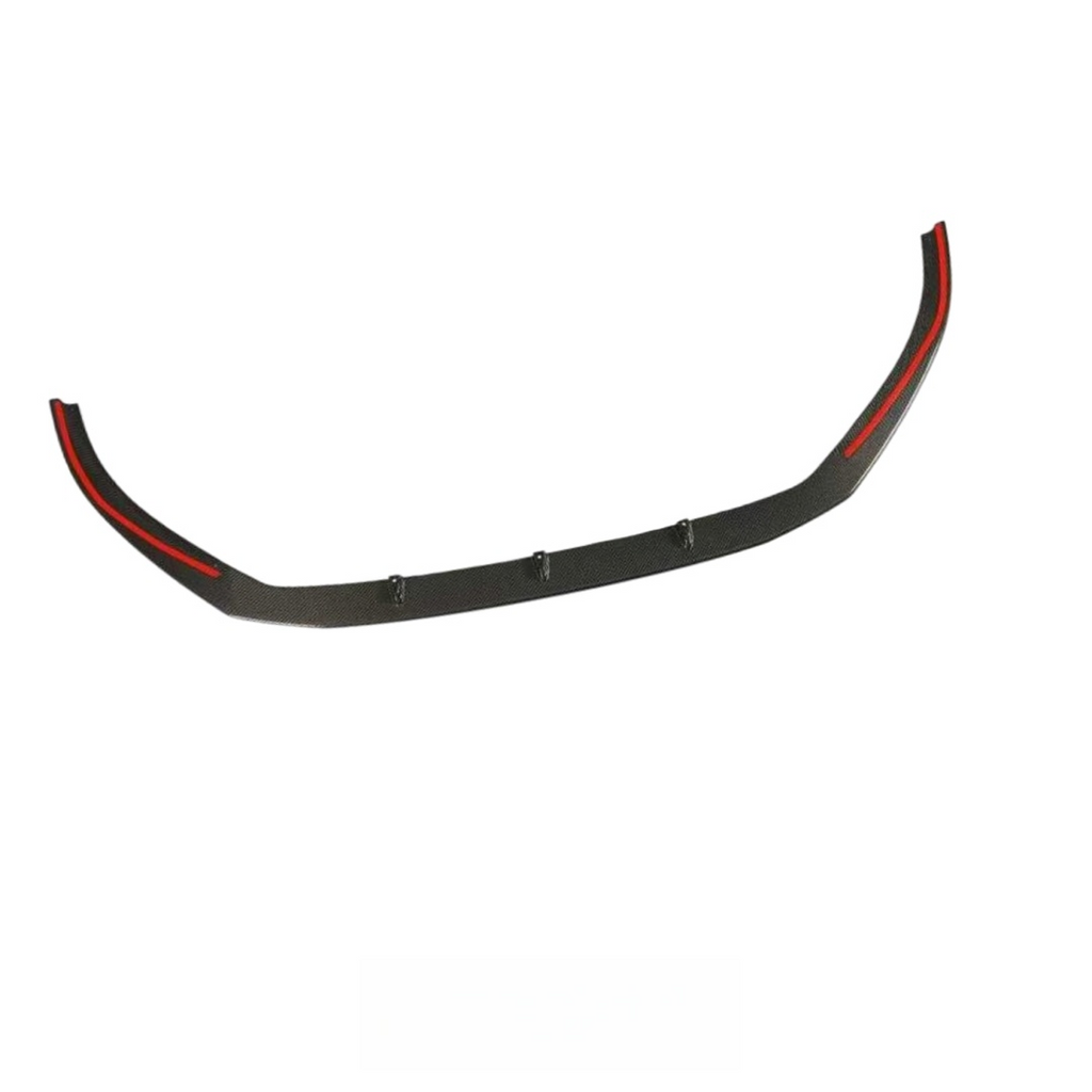 High Quality Real Carbon Fiber RS3 Front Lip for Audi RS3 8V Sedan LCI 2017-2020 Car Carbon Fiber Front Bumper Splitter Lip