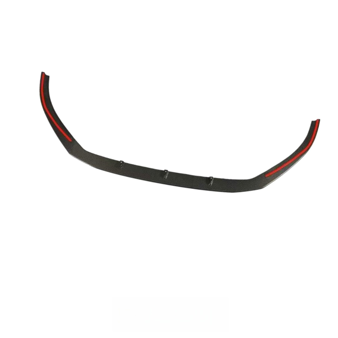 High Quality Real Carbon Fiber RS3 Front Lip for Audi RS3 8V Sedan LCI 2017-2020 Car Carbon Fiber Front Bumper Splitter Lip