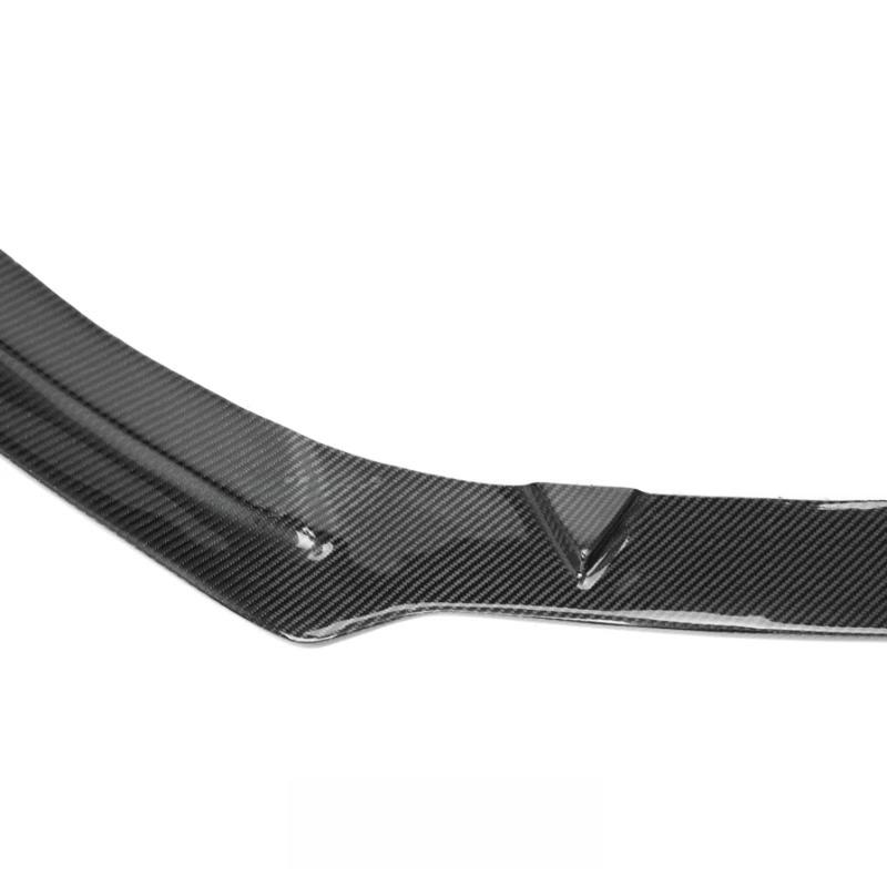 Real Carbon Fiber Front Bumper Splitter Lip for Audi A3 S3 RS3 8V LCI 2017-2020 Car Front Lip Spoiler Bodykit