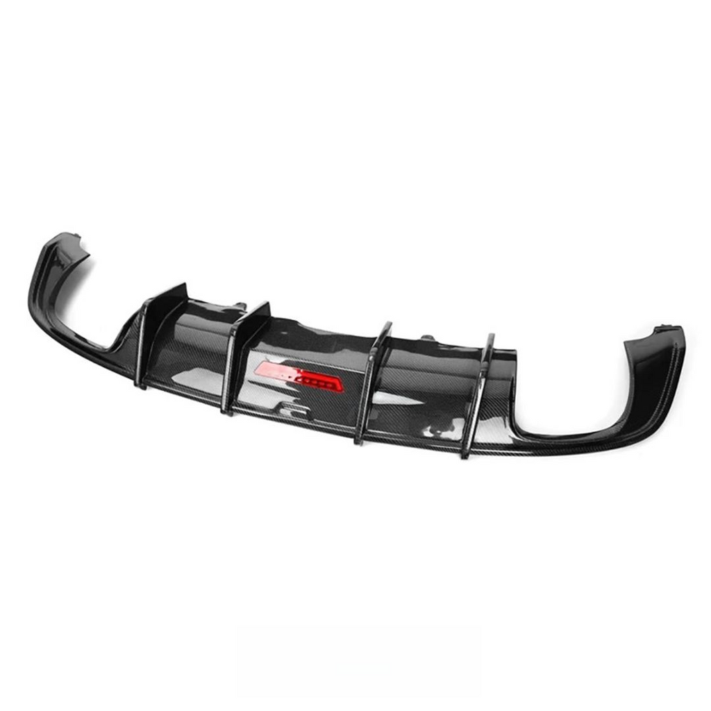 High Quality Carbon Fiber AK Style Rear Bumper Diffuser Splitter for Audi B9 S5 A5 Sline Sportback 2017-2019 A5 S5 Rear Diffuser