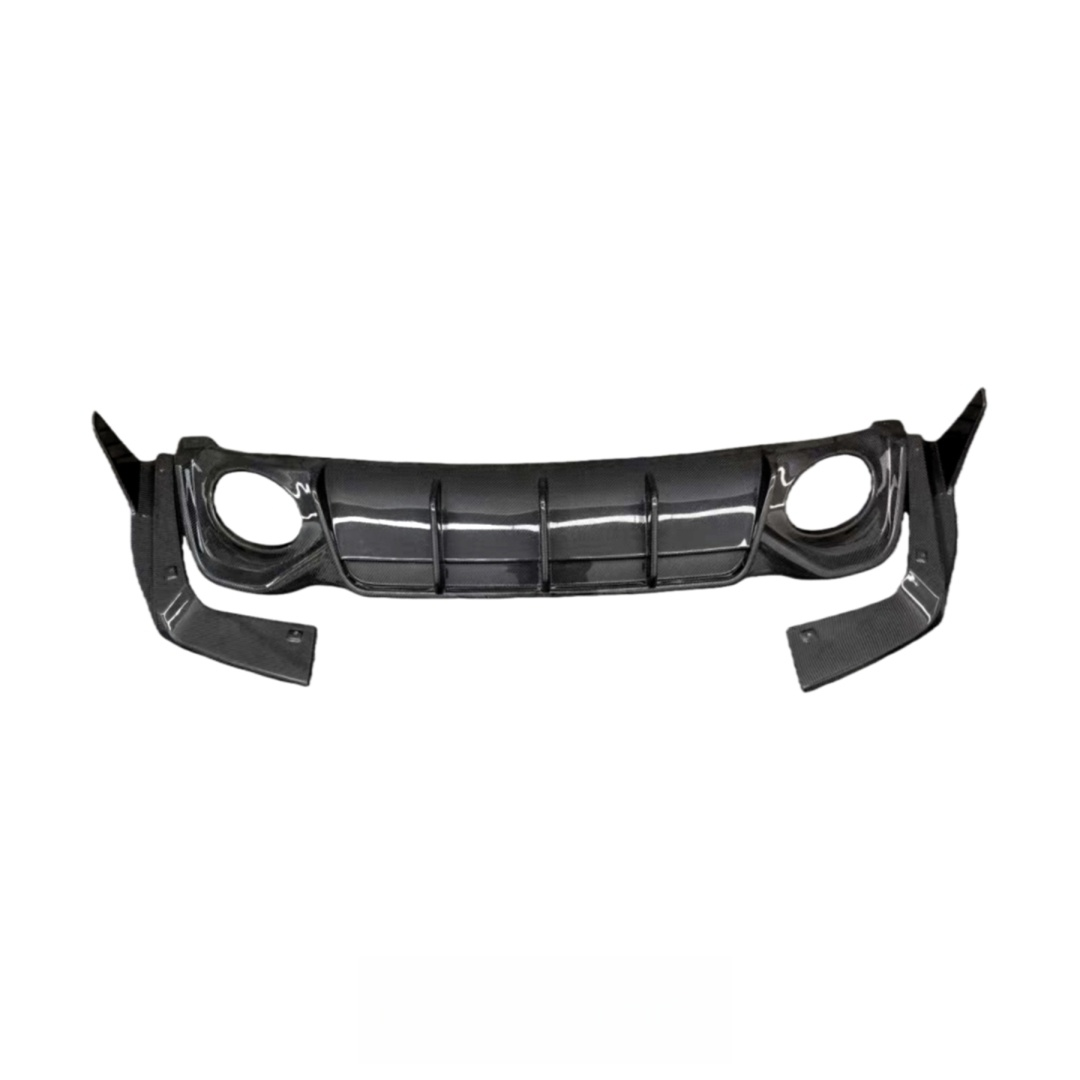 Carbon Fiber Rear Bumper Diffuser Splitter for Audi B9.5 RS5 2020-2024 Car Carbon Fiber Rear Diffuser