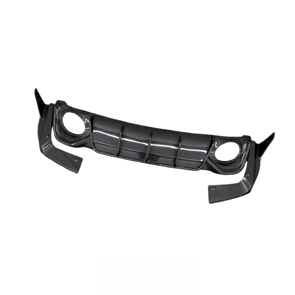 Carbon Fiber Rear Bumper Diffuser Splitter for Audi B9.5 RS5 2020-2024 Car Carbon Fiber Rear Diffuser