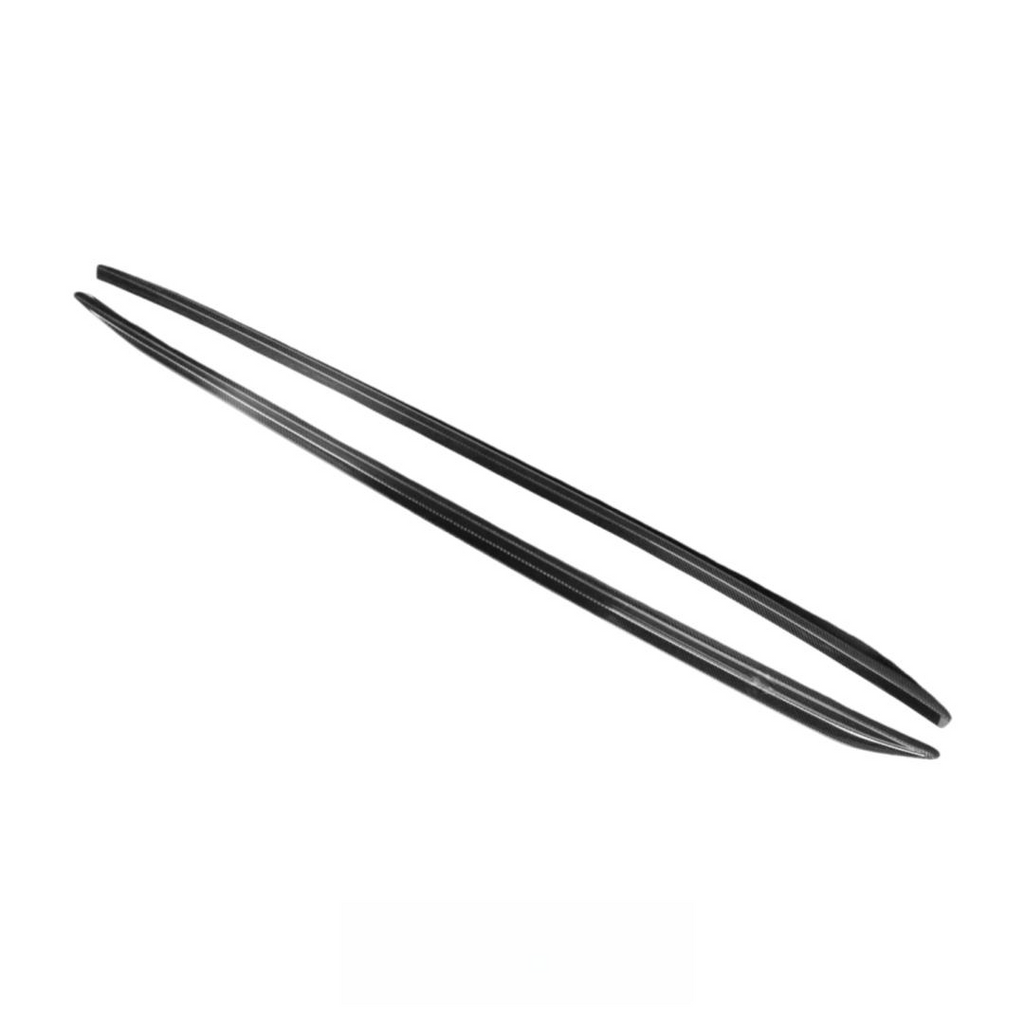 RS5 Carbon Fiber Side Bumper Skirt for Audi RS5 B9.5 2020-2024 Car Carbon Fiber Side Bumper Skirt Splitter Lip