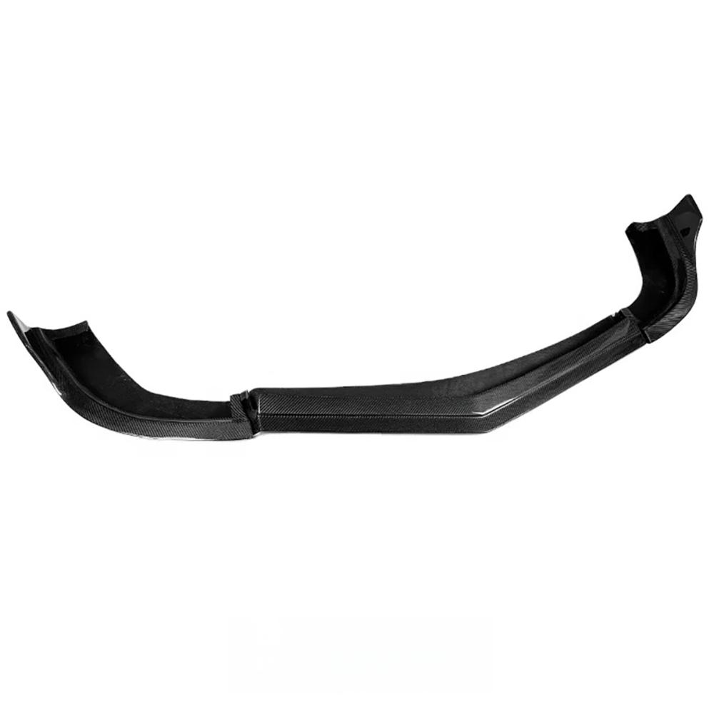 Carbon Fiber Front Bumper Lip for Merceder Benz W218 CLS Class AMG CLS63 2011-2018 3PCS Front Splitter Spoiler Body Ki