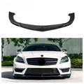 Carbon Fiber Front Bumper Lip for Merceder Benz W218 CLS Class AMG CLS63 2011-2014 Front Splitter Spoiler Lip Boay Kit