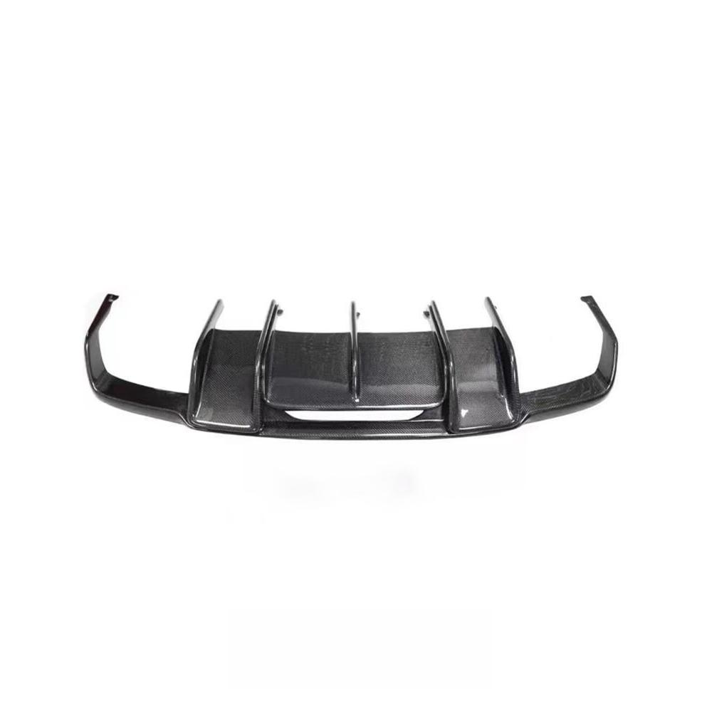 Carbon Fiber Rear Bumper Diffuser for Merceder Benz W218 CLS550 CLS63 AMG 2011-2018 Rear Splitter Lip With LED Body Kit