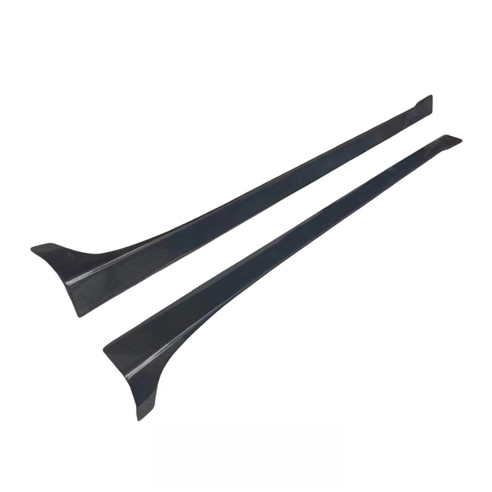 Carbon Fiber Side Skirt for Merceder Benz W218 CLS500 CLS63 AMG 2011-2018 Side Bumper Splitter Spoiler Lip Body Kit