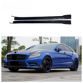 Carbon Fiber Side Skirt for Merceder Benz W218 CLS500 CLS63 AMG 2011-2018 Side Bumper Splitter Spoiler Lip Body Kit