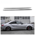 Carbon Fiber Side Bumper Trim Strip for Merceder Benz W218 CLS550 CLS63 2011-2018 Side Bumper Splitter Skirt Body Kit