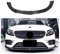 Carbon Fiber Front Bumper Splitter Lip for Mercedes Benz W213 E Class AMG E53 Pre Lci 2017-2020 Front Lip