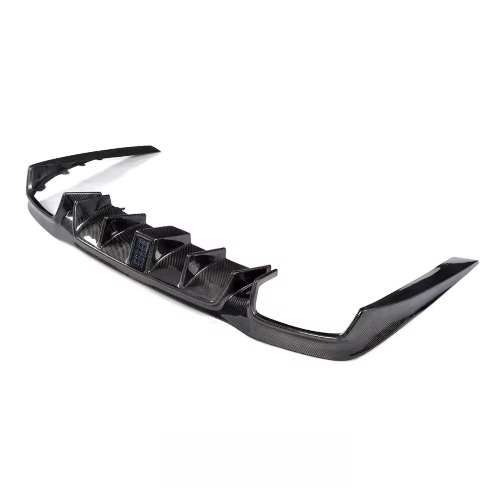 Carbon Fiber Rear Bumper Diffuser for Mercedes Benz W213 E Class E43 E63S Sedan 2016-2020 Rear Splitter Lip Body Kit