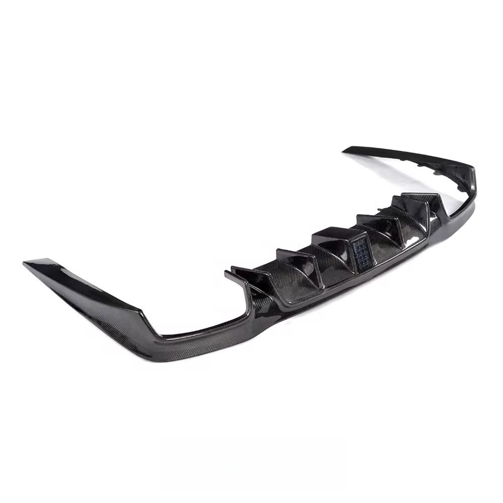 Carbon Fiber Rear Bumper Diffuser for Mercedes Benz W213 E Class E43 E63S Sedan 2016-2020 Rear Splitter Lip Body Kit