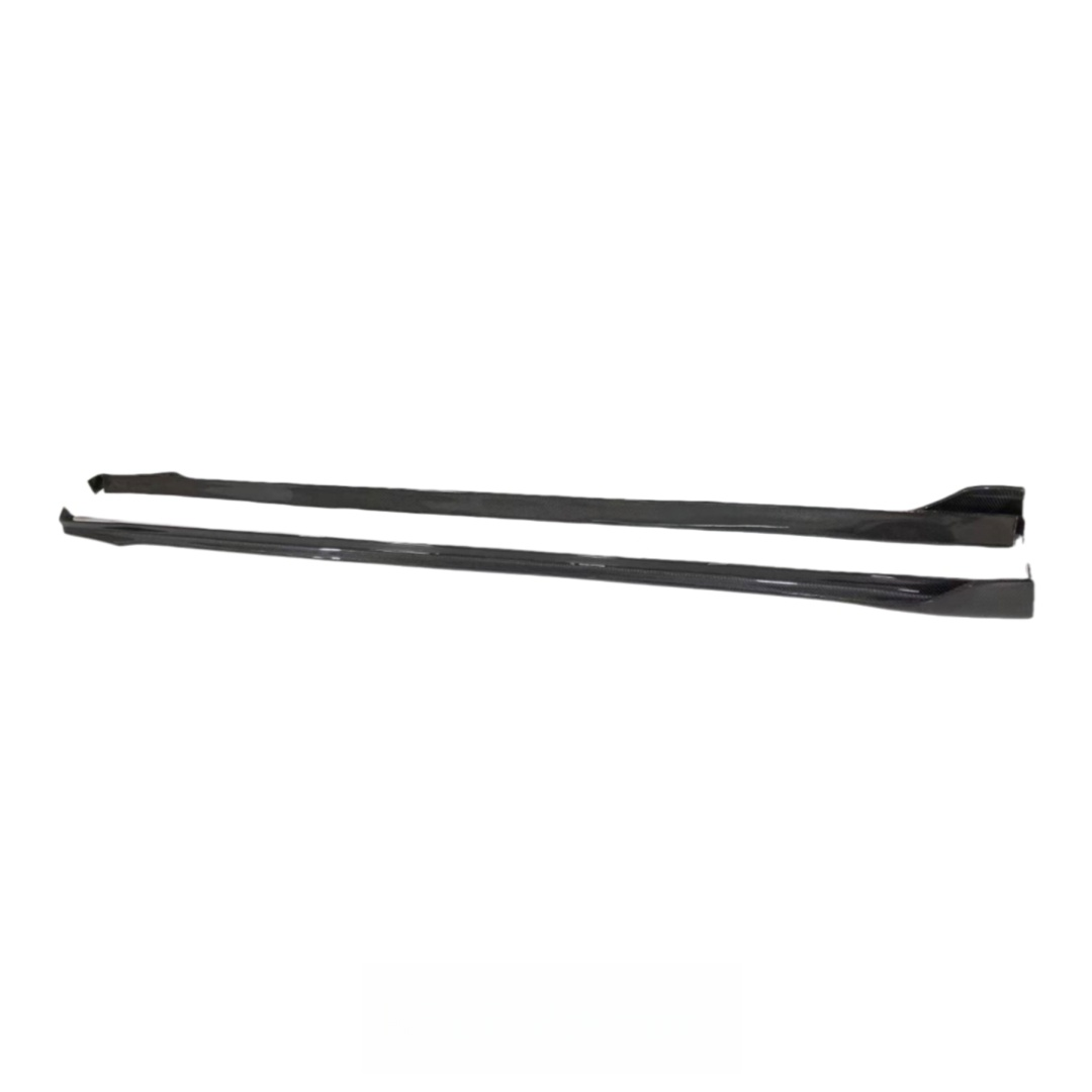 High Quality Carbon Fiber Side Bumper Skirt for Mercedes Benz W213 E Class AMG E63s 2017-2022 Carbon Fiber Side Skirt