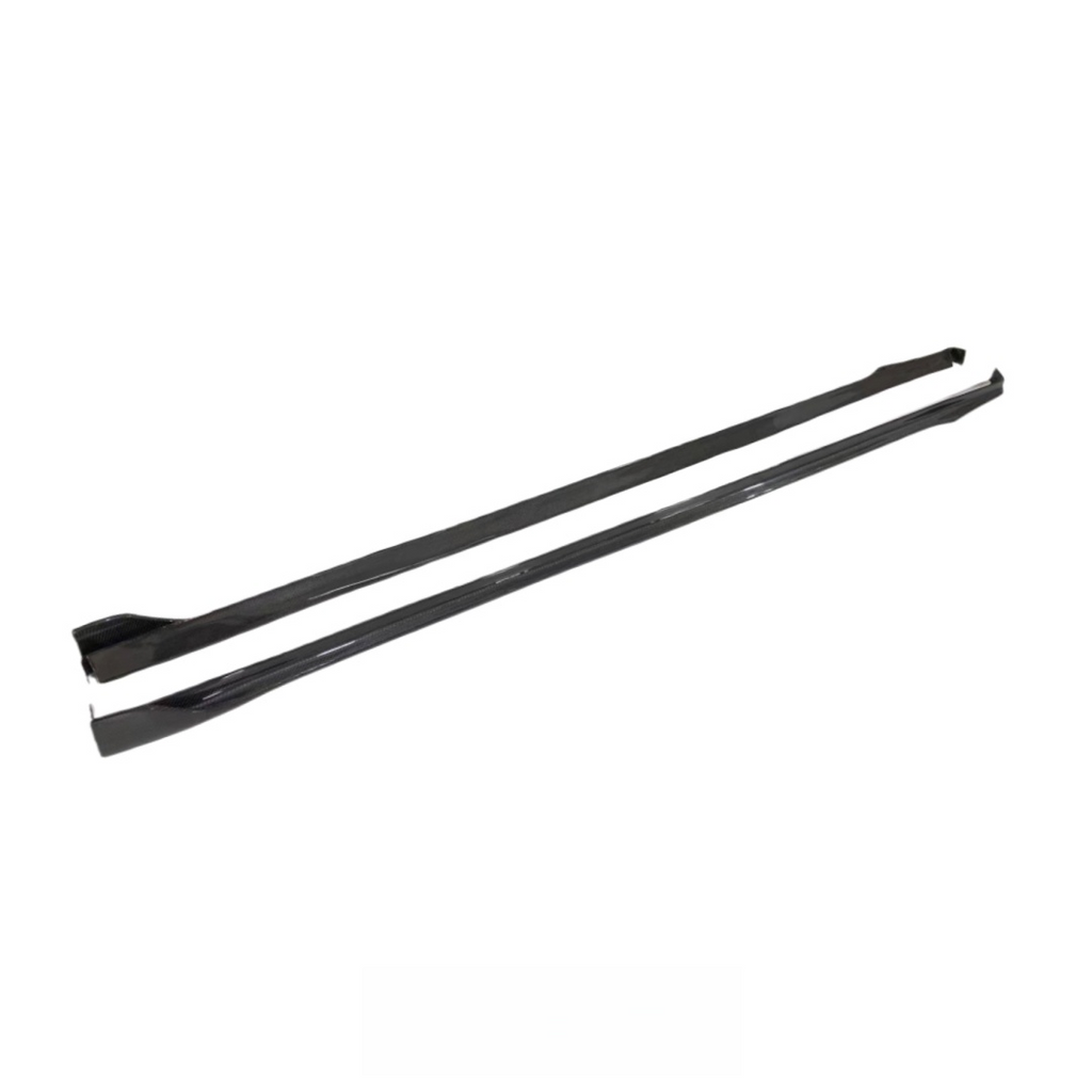 High Quality Carbon Fiber Side Bumper Skirt for Mercedes Benz W213 E Class AMG E63s 2017-2022 Carbon Fiber Side Skirt