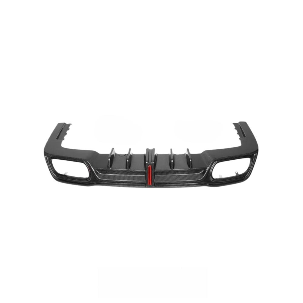 Real Carbon Fiber Rear Diffuser for Mercedes Benz W213 E-Class E53 E63 E63S 4-Door 2017-2022 Rear Bumper Splitter