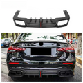 Real Carbon Fiber Rear Diffuser for Mercedes Benz W213 E-Class E53 E63 E63S 4-Door 2017-2022 Rear Bumper Splitter
