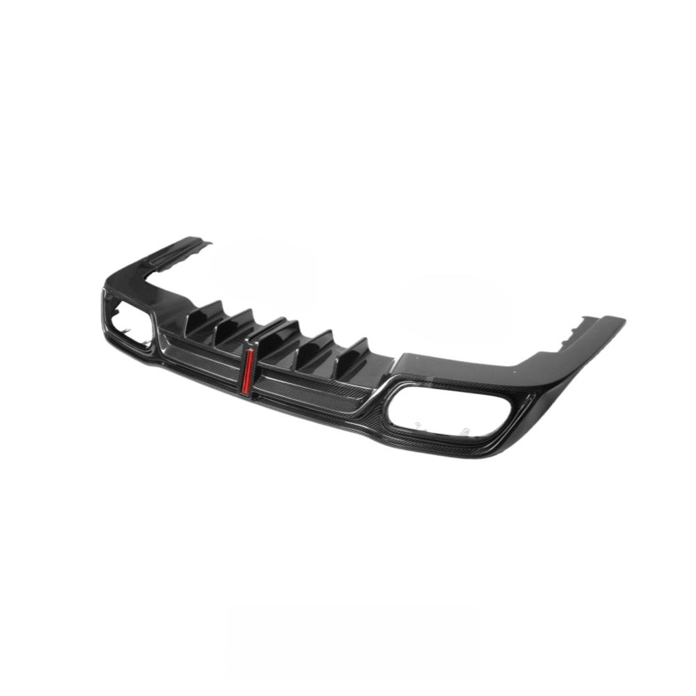 Real Carbon Fiber Rear Diffuser for Mercedes Benz W213 E-Class E53 E63 E63S 4-Door 2017-2022 Rear Bumper Splitter