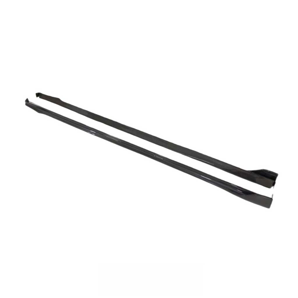 High Quality Carbon Fiber Side Bumper Skirt for Mercedes Benz W213 E Class AMG E63s 2017-2022 Carbon Fiber Side Skirt
