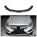 High Quality AMG Style Carbon Fiber Front Bumper Lip Splitter for Mercedes Benz W117 CLA AMG CLA45 Pre Lci 2014-2016 Front Lip
