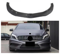Carbon Fiber Front Bumper Lip Splitter for Mercedes Benz W117 CLA Class CLA35 CLA45 Pre Lci 2014-2016 Front Lip