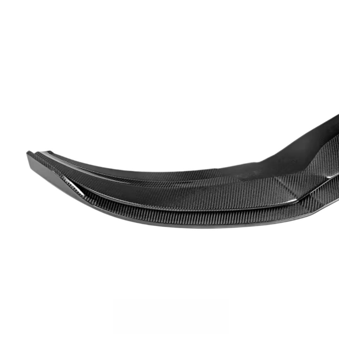 Carbon Fiber Front Bumper Lip Splitter for Mercedes Benz W117 CLA AMG CLA45 LCI 2017-2020 Carbon Fiber Front Lip