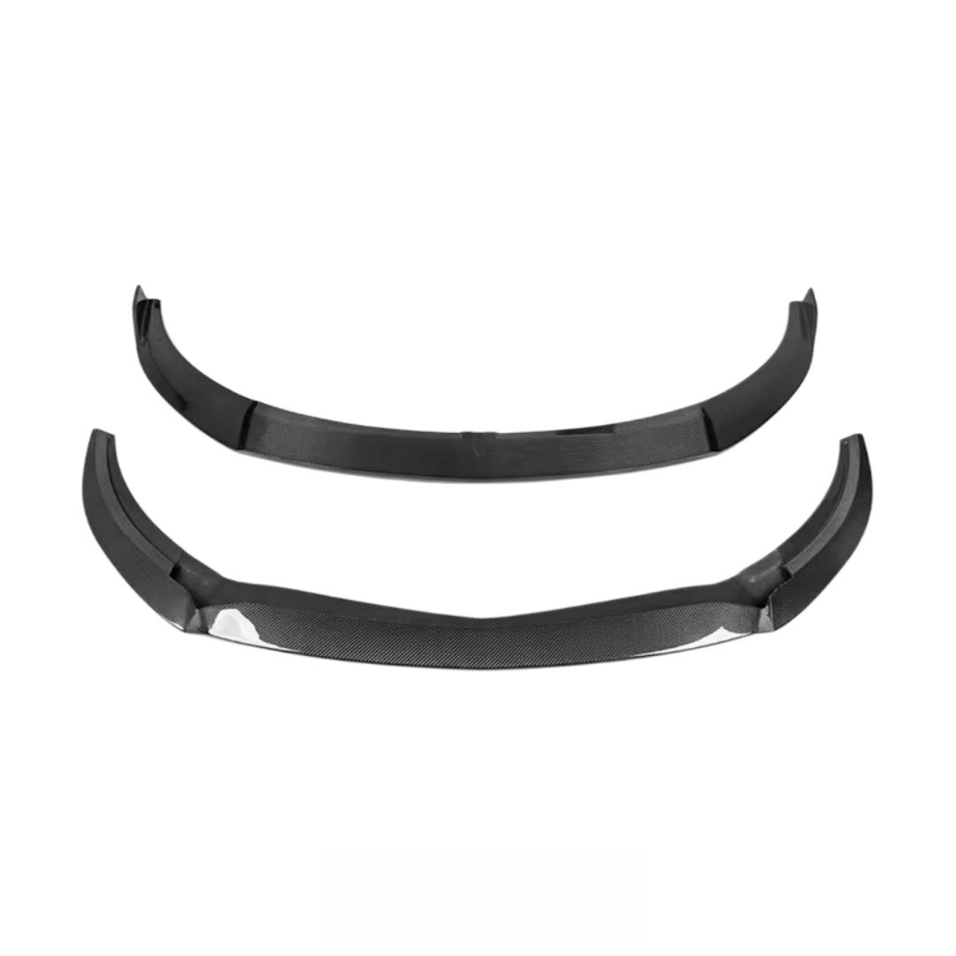 Carbon Fiber Front Bumper Lip Splitter for Mercedes Benz W117 CLA AMG CLA45 LCI 2017-2020 Carbon Fiber Front Lip