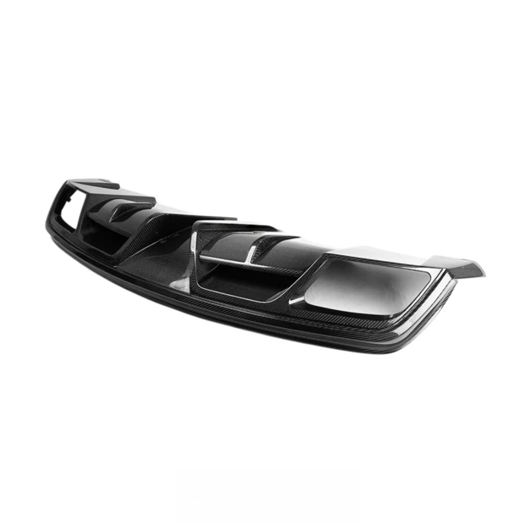 Carbon Fiber Rear Bumper Diffuser Splitter for Mercedes-Benz W117 CLA Class AMG CLA45 2014-2020 Carbon Rear Diffuser