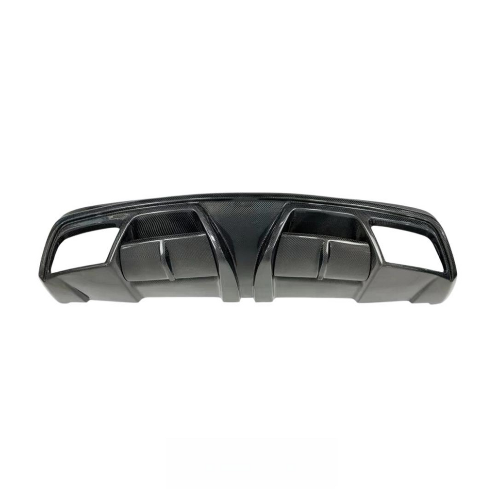 Carbon Fiber Rear Bumper Diffuser Splitter for Mercedes-Benz W117 CLA Class AMG CLA45 2014-2020 Carbon Rear Diffuser