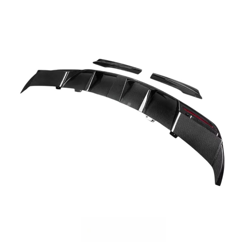 Real Carbon Fiber Rear Bumper Diffuser Splitter for Mercedes Benz CLA Class CLA35 CLA45 W117 2013-2020 Rear Diffuser