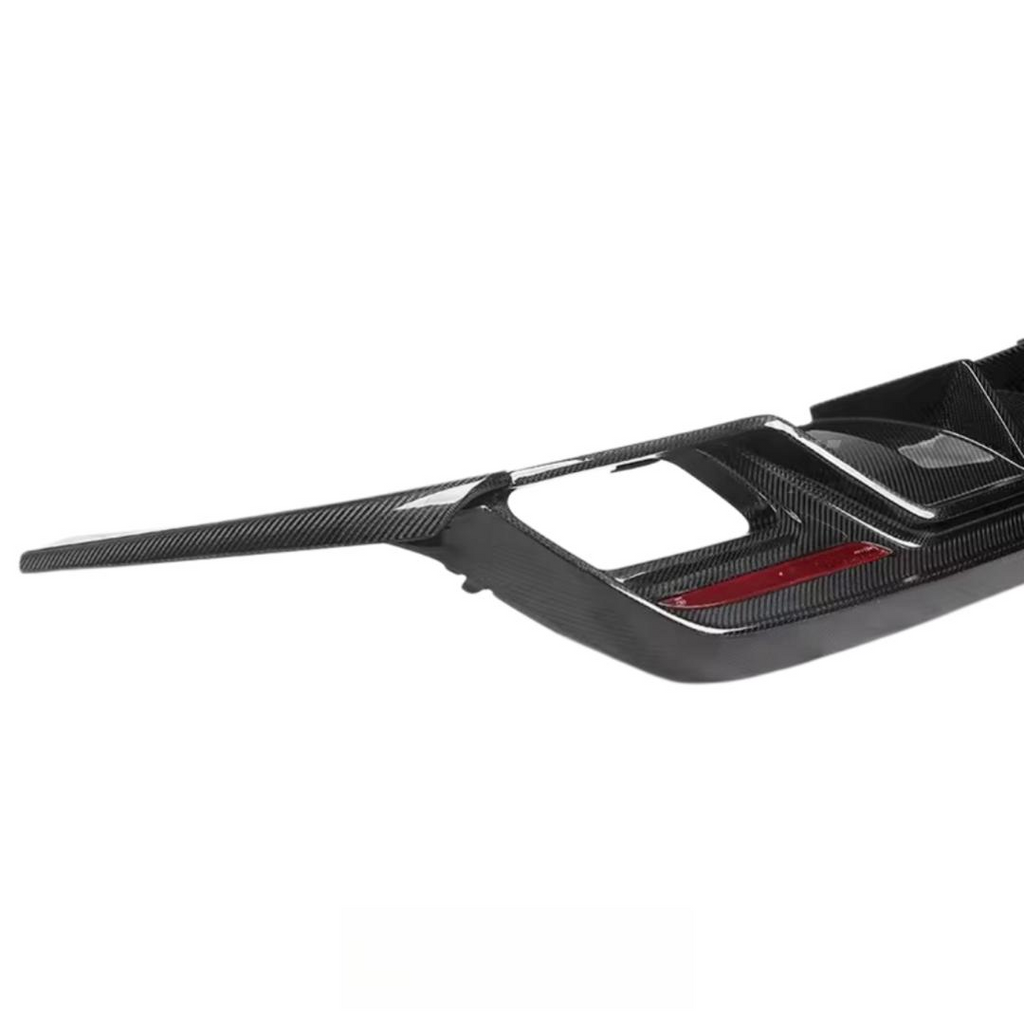 Real Carbon Fiber Rear Bumper Diffuser Splitter for Mercedes Benz CLA Class CLA35 CLA45 W117 2013-2020 Rear Diffuser