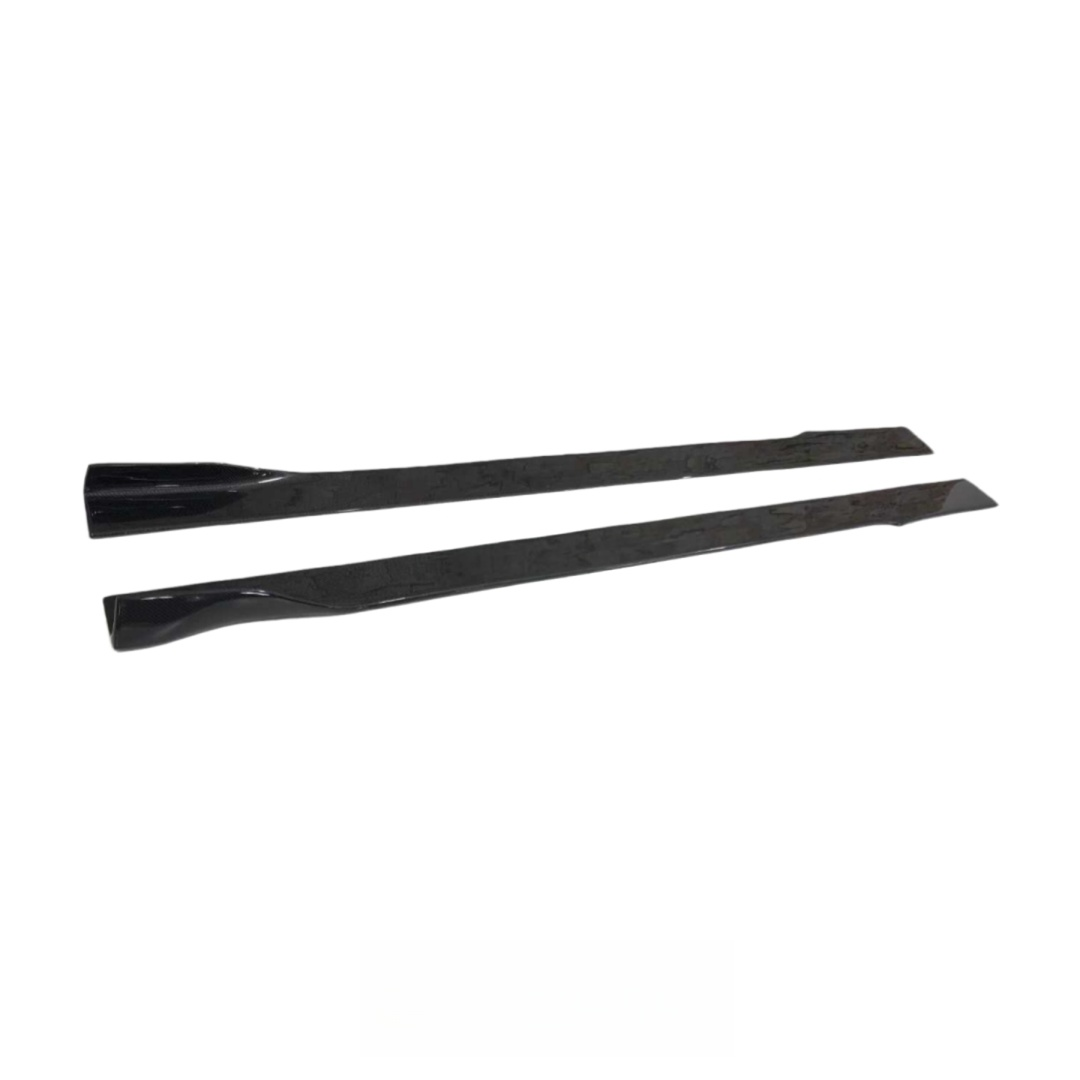 Carbon Fiber Side Skirt for Mercedes Benz W117 CLA Class AMG CLA35 CLA45 2014-2020 Carbon Side Bumper Skirt Splitter Lip