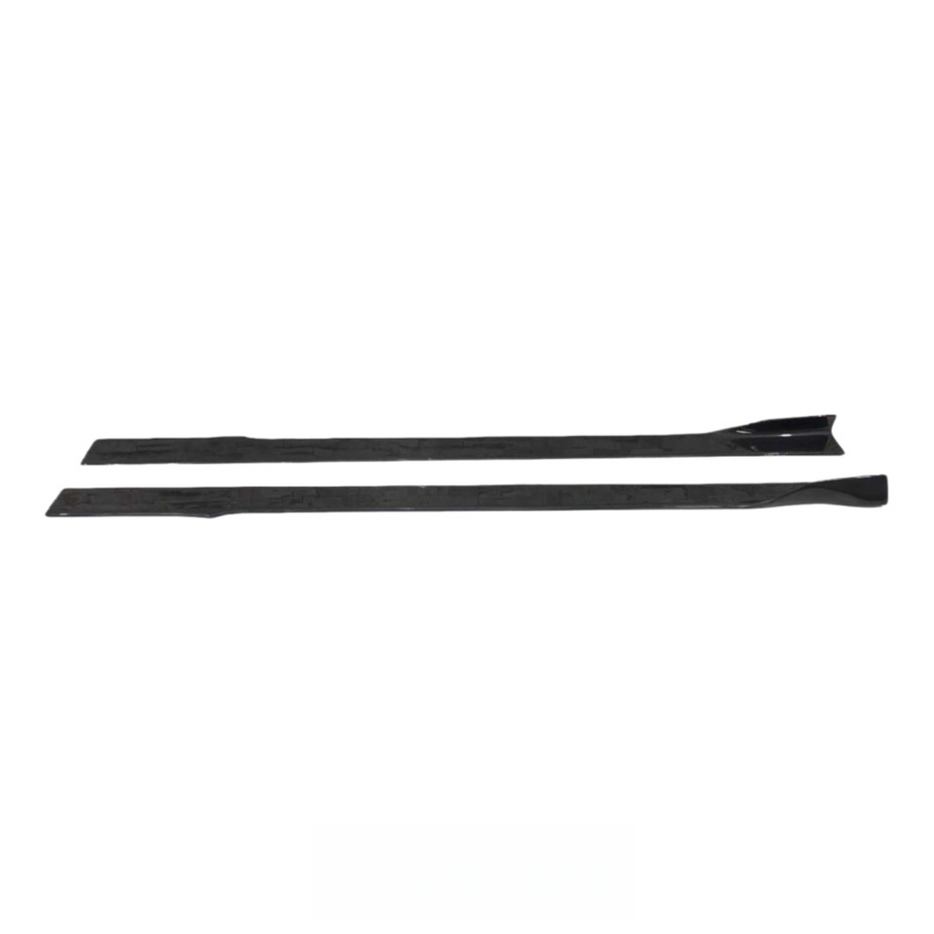 Carbon Fiber Side Skirt for Mercedes Benz W117 CLA Class AMG CLA35 CLA45 2014-2020 Carbon Side Bumper Skirt Splitter Lip