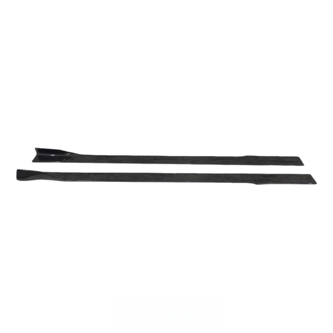 Carbon Fiber Side Skirt for Mercedes Benz W117 CLA Class AMG CLA35 CLA45 2014-2020 Carbon Side Bumper Skirt Splitter Lip