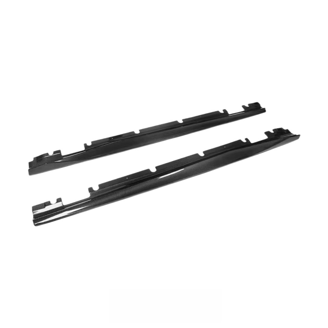 Carbon Fiber Side Bumper Skirt Splitter for Mercedes Benz W117 CLA Class AMG CLA45 2013-2020 Side Skirt