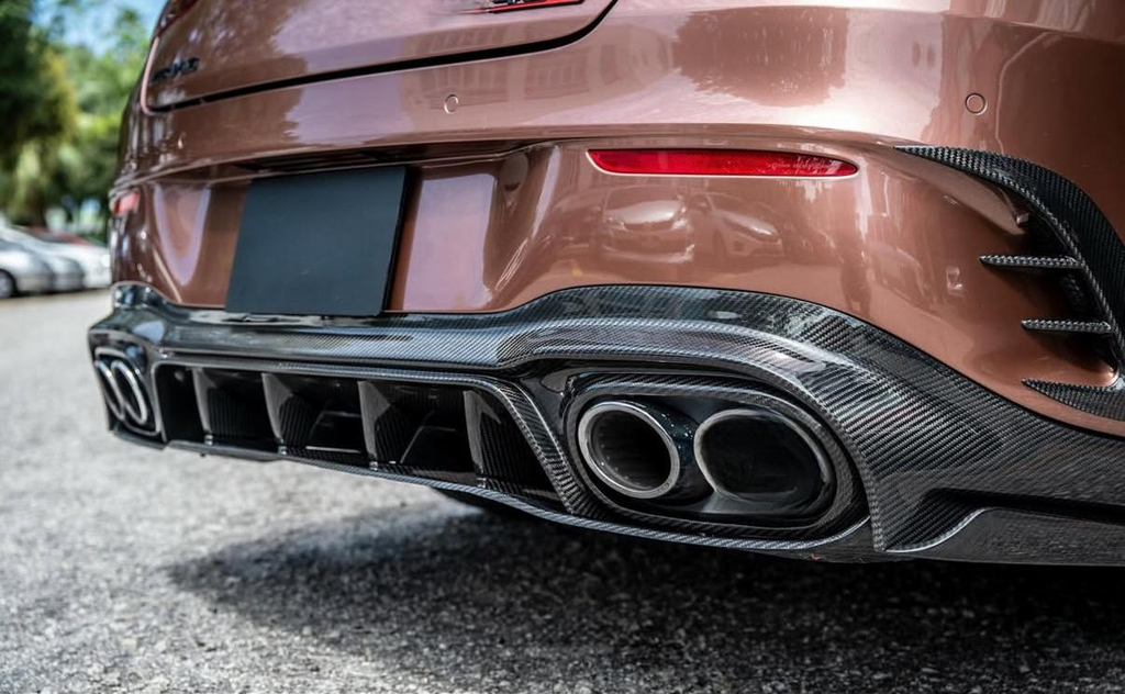 Rear Bumper Diffuser Lip for Mercedes Benz CLA Class W118 AMG CLA45 CLA35 2020+ Rear Diffuser Splitter