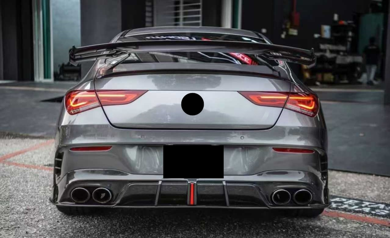 Rear Diffuser for Mercedes Benz CLA35 CLA45 AMG W118 C118 2021+ Rear Bumper Splitter Diffuser Spoiler Lip