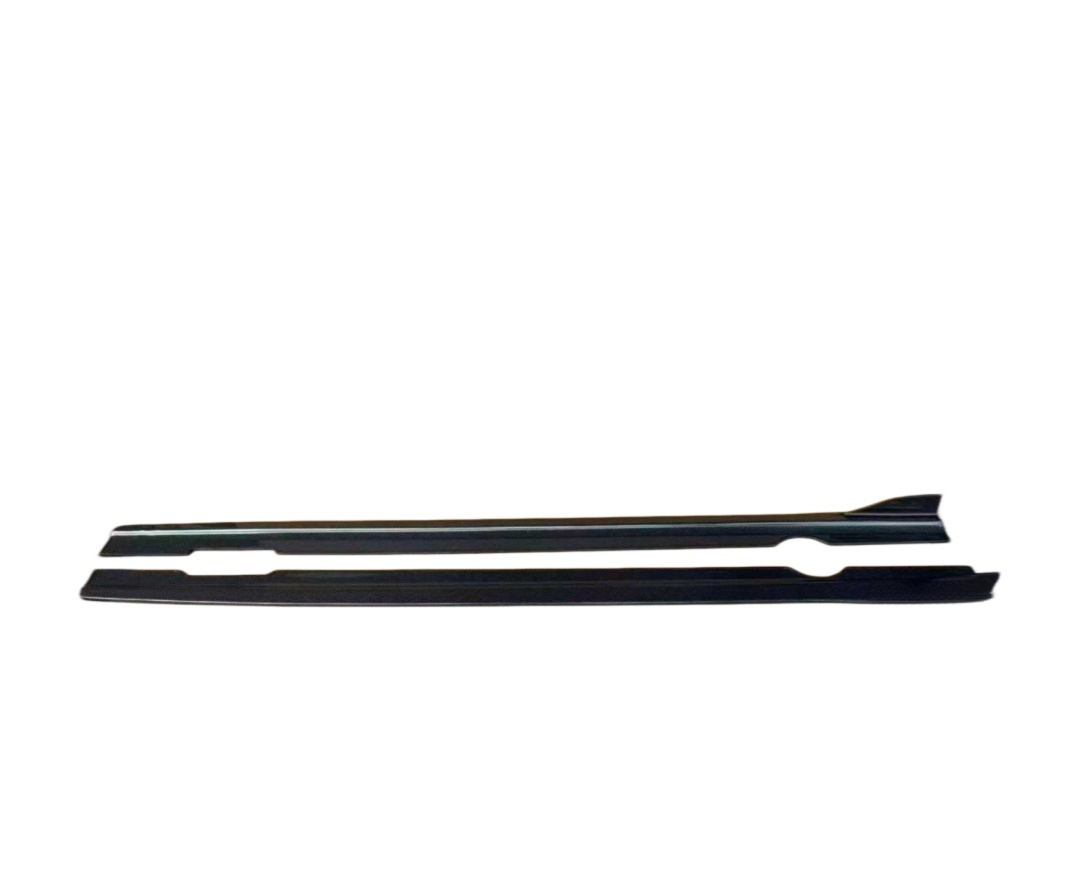 Carbon Fiber Side Skirt for Mercedes Benz CLA Class W118 C118 CLA35 CLA45 2020+ Side Bumper Splitter Lip
