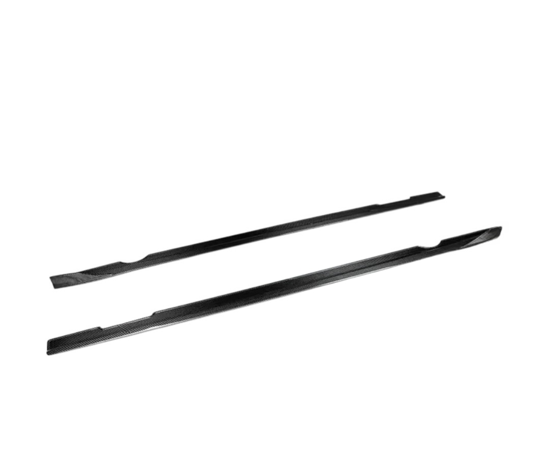 Carbon Fiber Side Skirt for Mercedes Benz CLA Class W118 C118 CLA35 CLA45 2020+ Side Bumper Splitter Lip