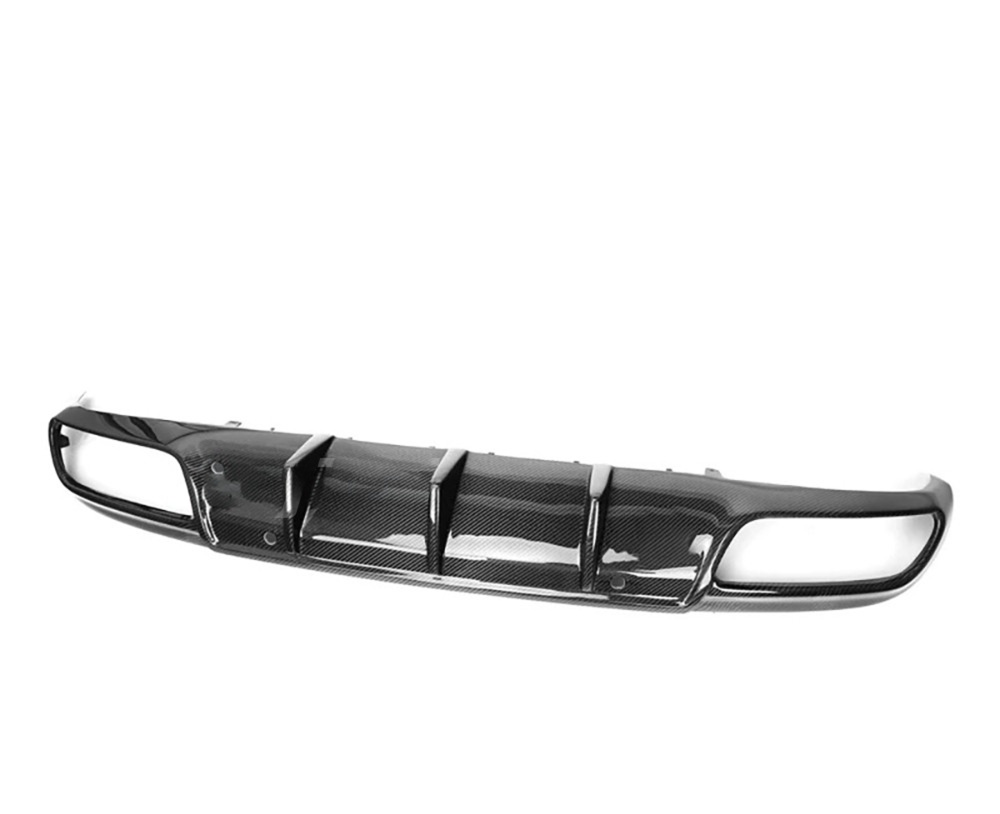 Carbon Fiber Rear Bumper Diffuser Splitter for Mercedes Benz W205 C Class C43 C63s Sedan 2015+ Hight Quality Body Kit