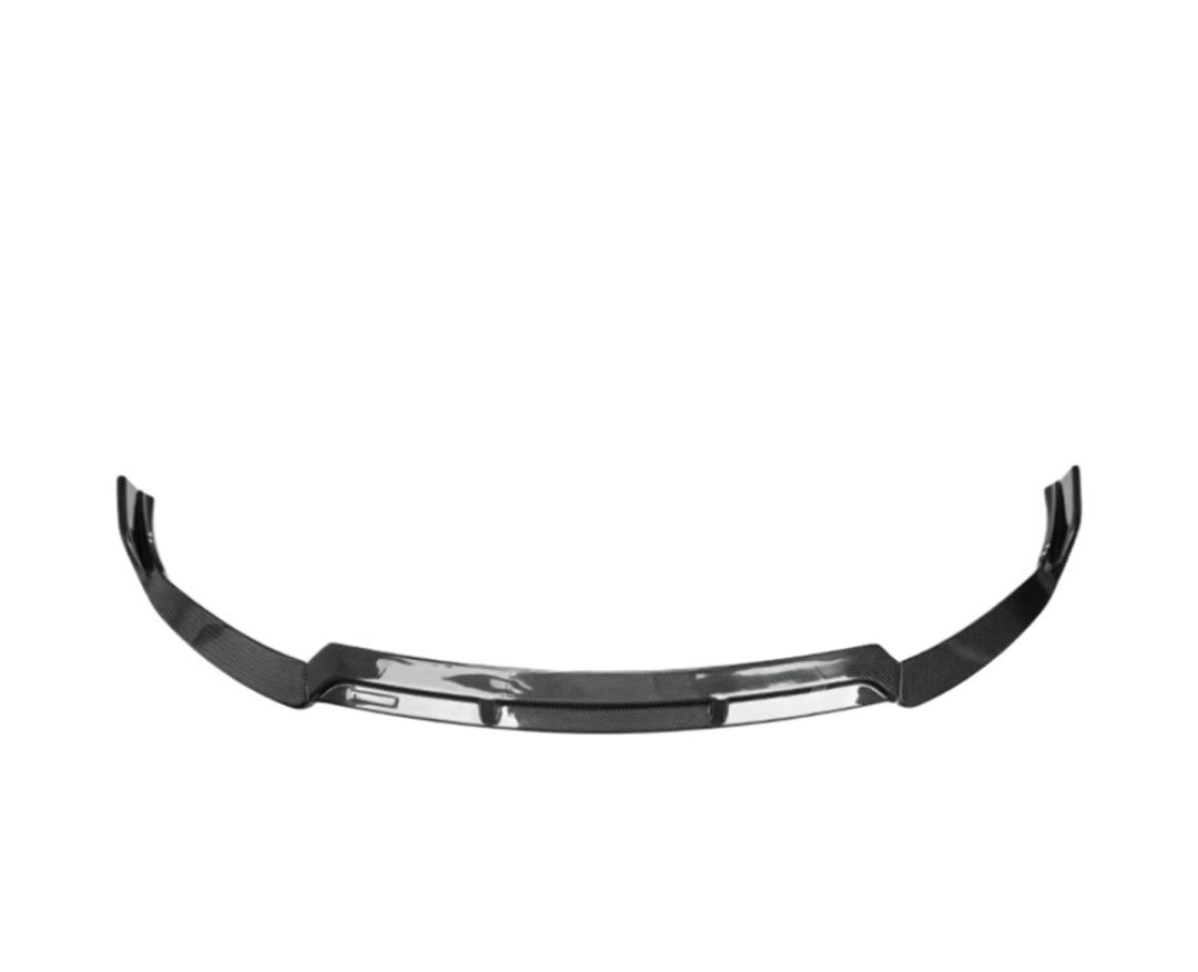 Carbon Fiber 3PCS Front Bumper Lip Splitter for Mercedes Benz W205 C Class AMG C43 LCI 2019-2021 Carbon Car Front Lip
