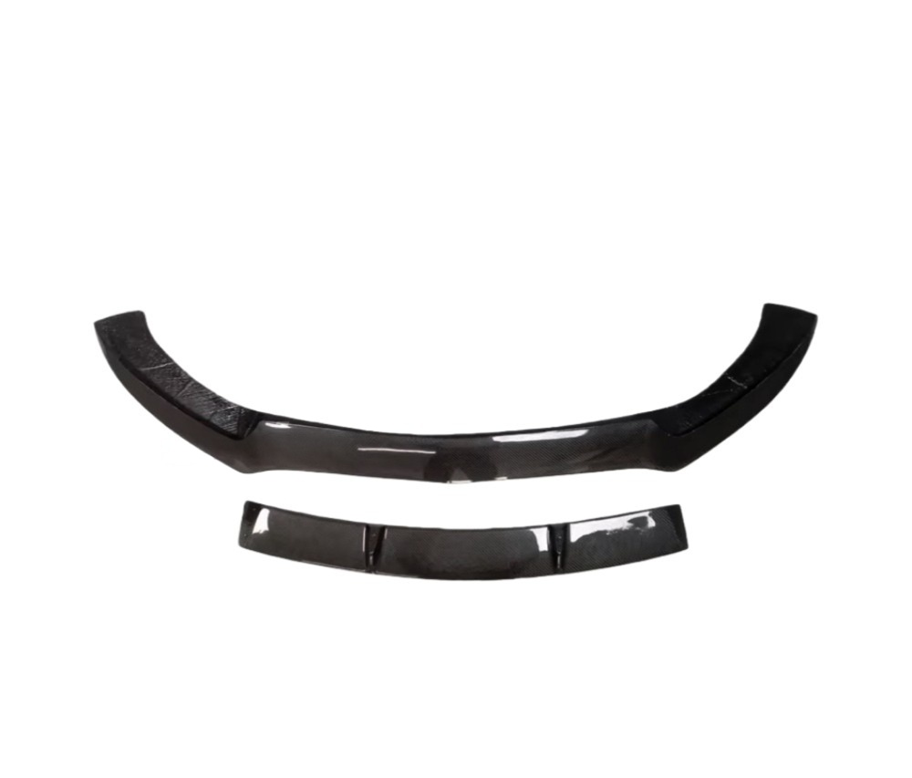 Carbon Fiber Front Bumper Splitter Lip for Mercedes Benz W205 C Class C200 C300 C43 Pre Lci 2015-2018 Carbon Front Lip