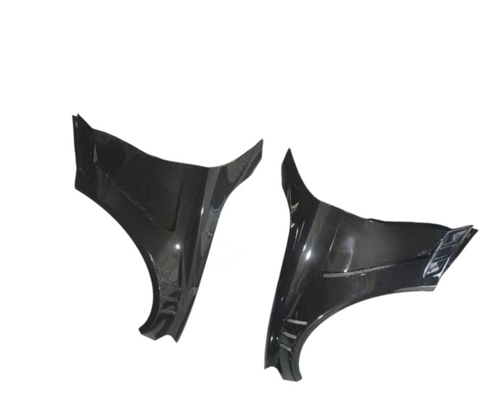 Carbon Fiber Side Fender With Vent for Mercedes Benz W205 AMG C63 C63s Coupe 2015-2021 Carbon Fiber Fender Body Kit
