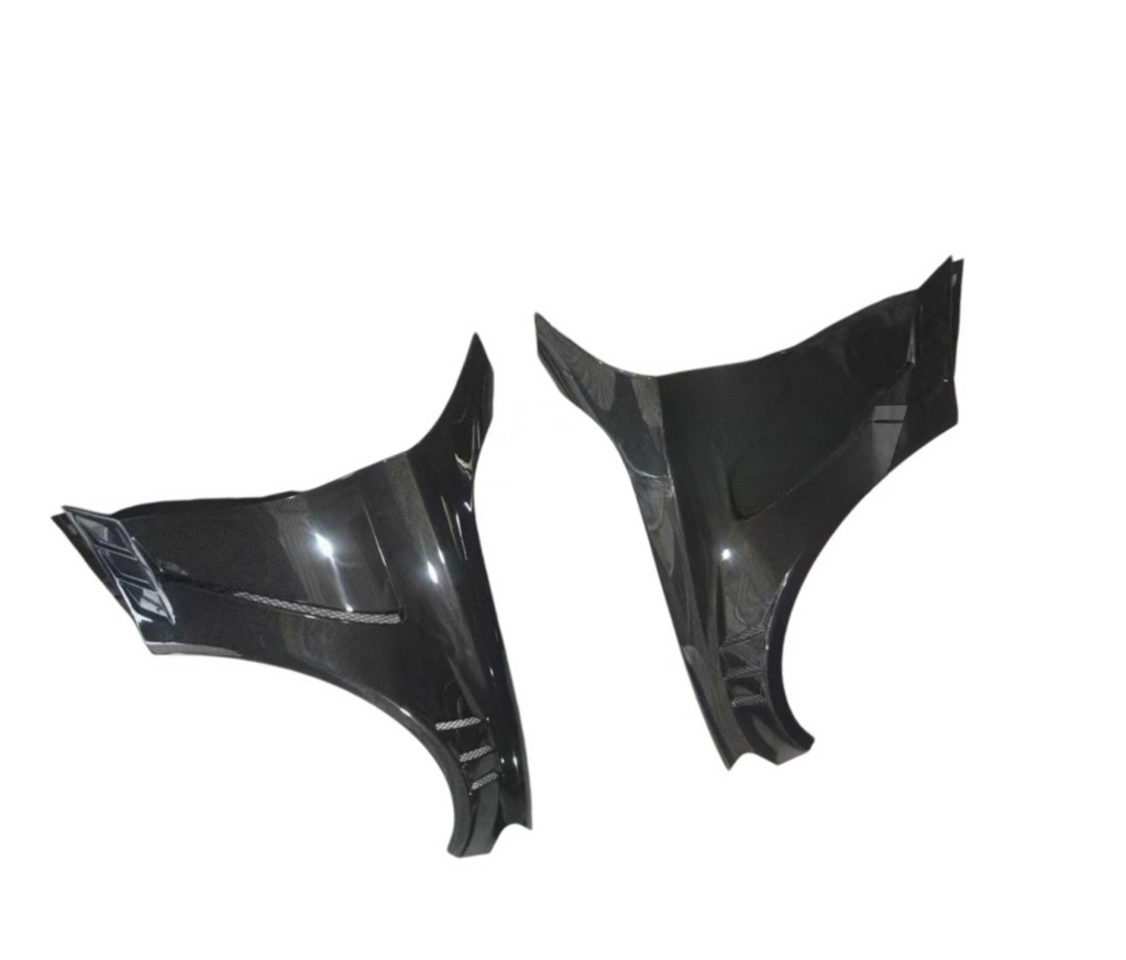 Carbon Fiber Side Fender With Vent for Mercedes Benz W205 AMG C63 C63s Coupe 2015-2021 Carbon Fiber Fender Body Kit