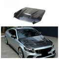 Carbon Fiber IMP Style Engine Bonnet Cover for Mercedes Benz C Class W205 C250 C300 C43 2015-2021 Carbon Engine Hood