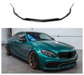 Carbon Fiber ED1 Style Front Bumper Splitter Lip for Mercedes Benz W205 C63 C63s Coupe 2015-2021 Front Lip