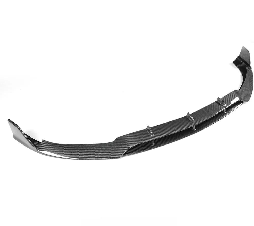 Carbon Fiber Front Bumper Lip for Mercedes Benz W205 C Class C63 C63s Coupe 2015-2021 Front Splitter Body Kit